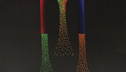 Julio Le Parc. Alchimie, 1990. Acrylic on canvas. Signed. 23,62 x 23,62 inches.